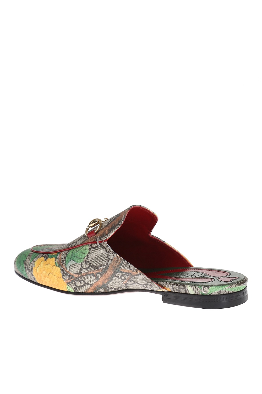 Gucci princetown loafer sale in tian garden print